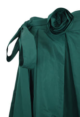 PINKO Gonna Sativus Taffeta Verde 104286Y3LE