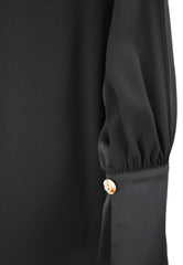 LIU-JO Abito Tunica Barchetta Nero CF4064T3970