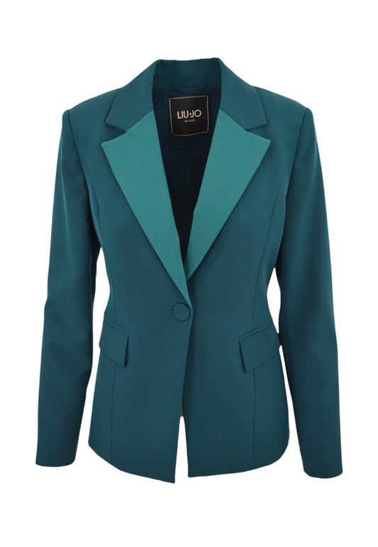 LIU-JO Blazer ECS Slim Fit Verde CF4109T2200