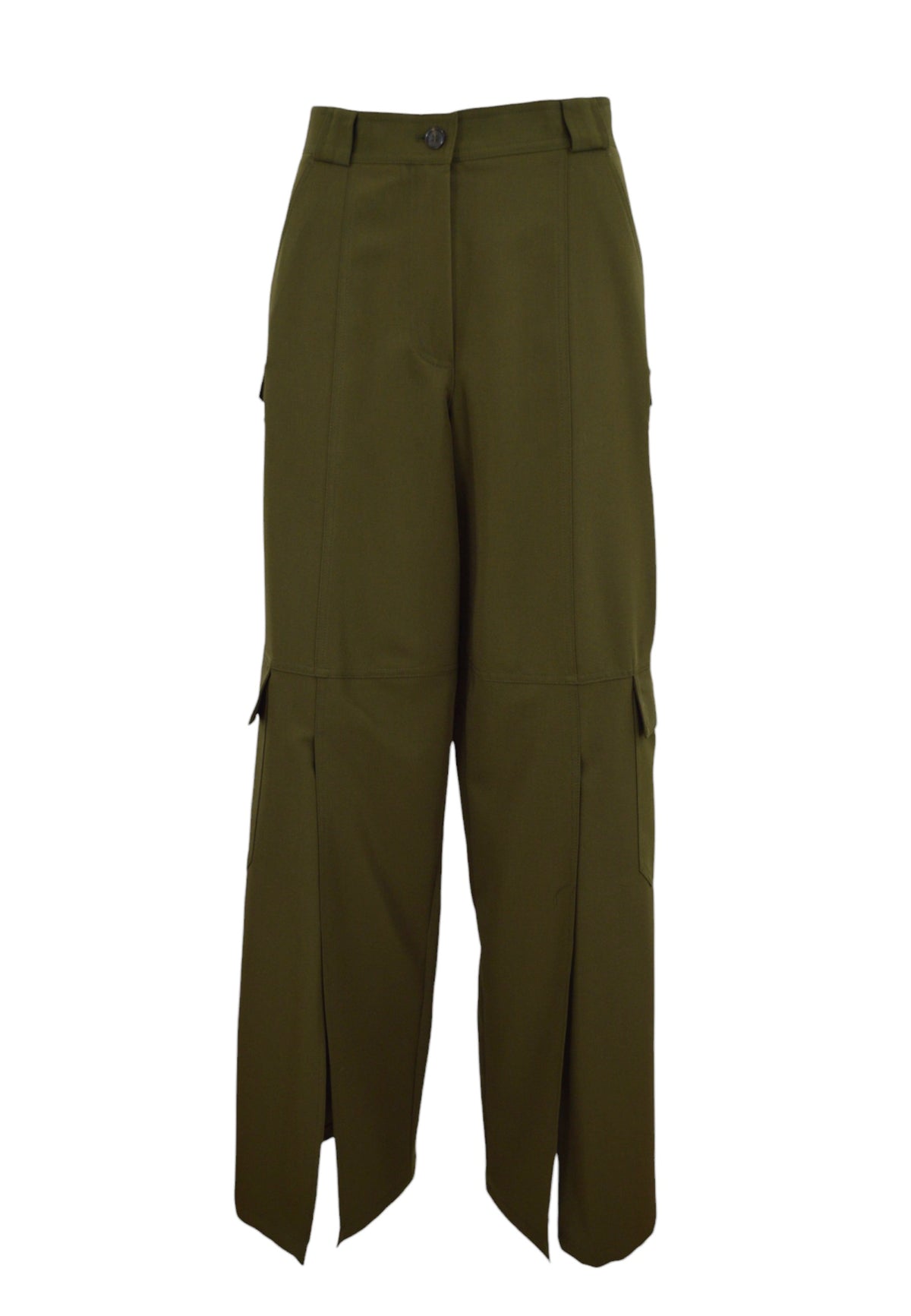 PINKO Pantalone Fluido Pelaggi Verde 104480A18E