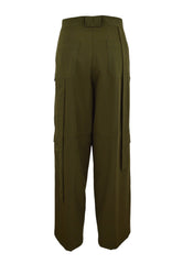 PINKO Pantalone Fluido Pelaggi Verde 104480A18E