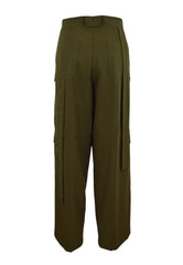 PINKO Pantalone Fluido Pelaggi Verde 104480A18E