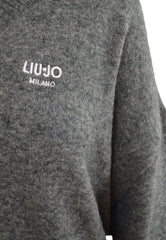 LIU-JO Abito Maglia 3.0 Grigio WF4430MA49P