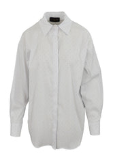 GAELLE Camicia Over In Popeline Bianco GAABW03168