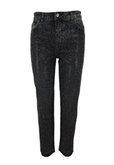 LIU-JO PANTALONE CROPPED NERO UF4152DS059