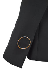 PATRIZIA PEPE GIACCA NERO 2S1502A475