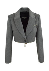 PATRIZIA PEPE CAPPOTTO GRIGIO 2O0166A171