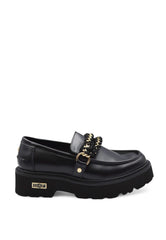 CULT Mocassino in Pelle SLASH Nero CLW435300