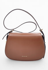 MICHAEL KORS Borsa Messenger Marrone 30R5GL0M2L