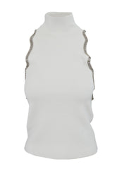 LIU-JO Maglia Chiusa ECS Bianco WA5224MS55N