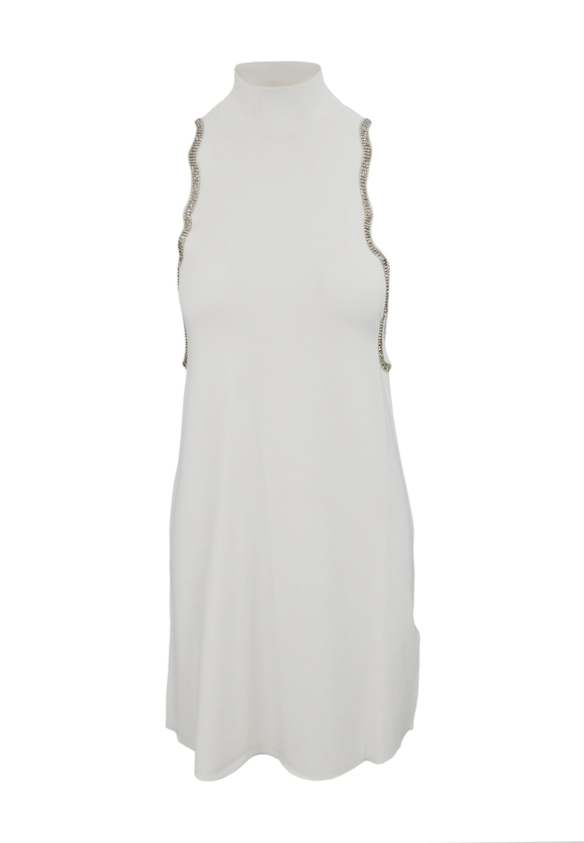 LIU-JO Abito Maglia ECS Bianco WA5040MS55N