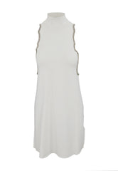 LIU-JO Abito Maglia ECS Bianco WA5040MS55N