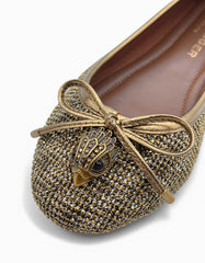 KURT GEIGER Ballerina EAGLE Beige 9790640609