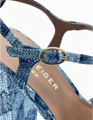 KURT GEIGER Sandalo KENSINGTON Denim 9798888669