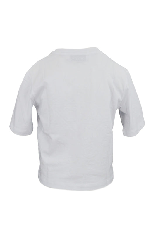 GAELLE T-Shirt Cropped Bianco GAABW03876