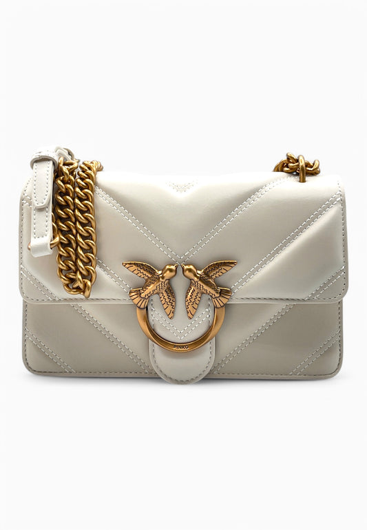 PINKO Borsa LOVE ONE MINI DC Bianco 104550A26Z