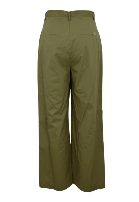 LIU-JO Pantalone Lungo Verde WA5356T4853
