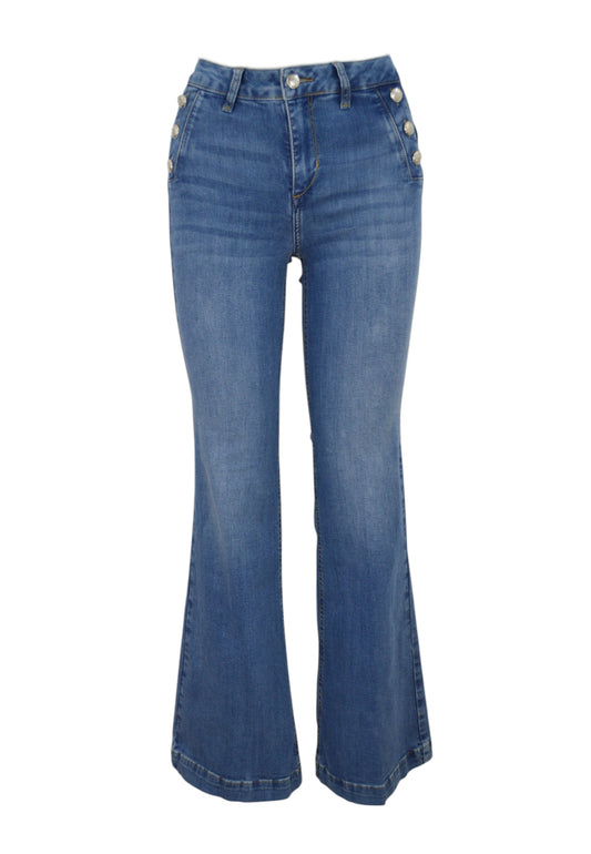 LIU-JO Jeans B.Up Flare Blu Denim UA5111D4874