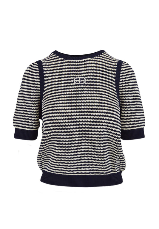 TWINSET Maglia Bianco/Blu 251TP3323