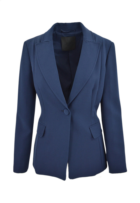 LIU-JO Giacca Slim Fit Blu CA5380T2957