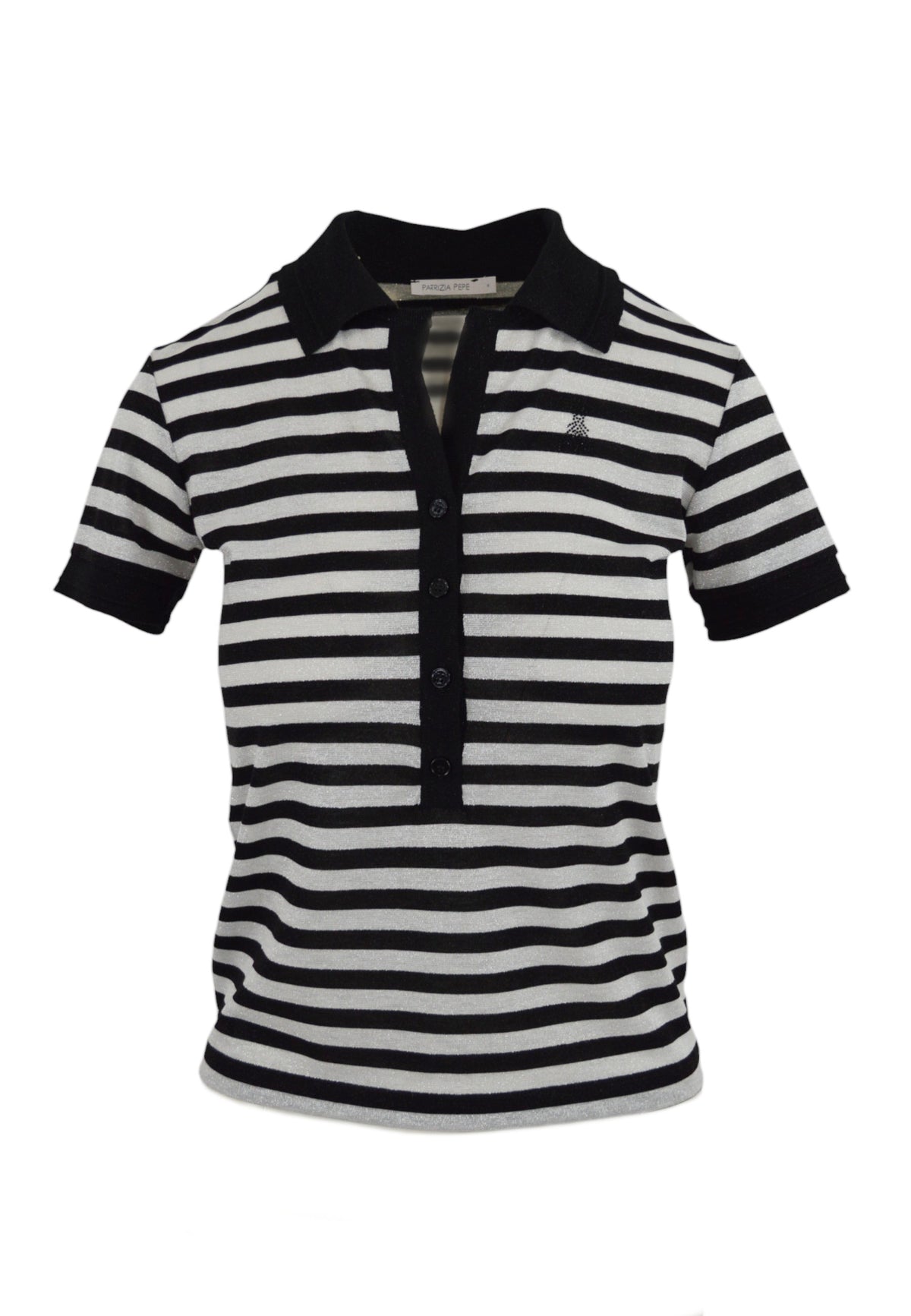 PATRIZIA PEPE Maglia Bianco/Nero 8K0279K128