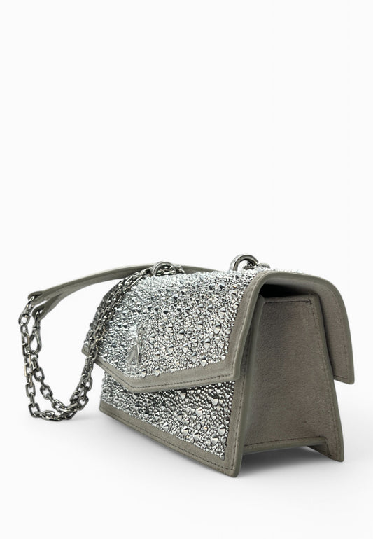 PATRIZIA PEPE Borsa Argento 8B0032L083