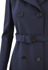 PATRIZIA PEPE Trench Blu 8O0137A2AW