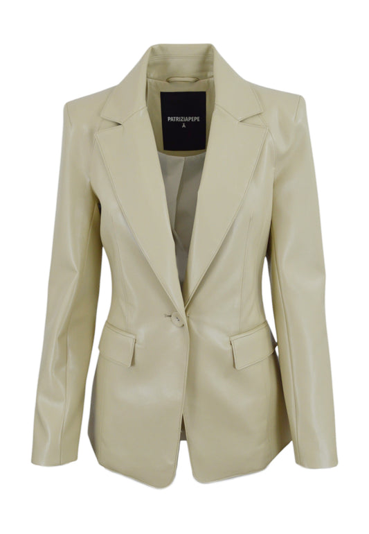 PATRIZIA PEPE Giacca Beige 8S0520E005