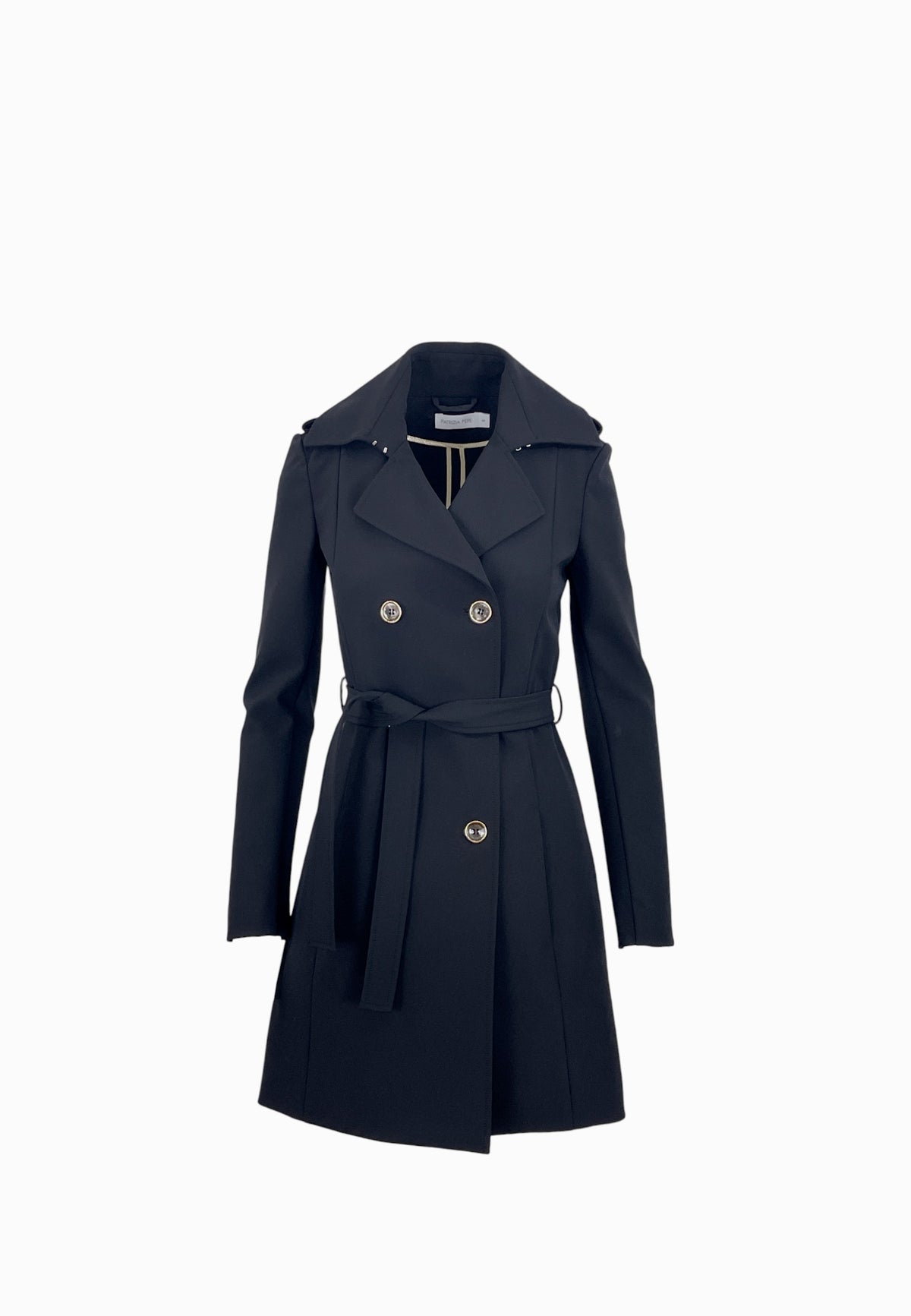PATRIZIA PEPE Trench Nero CO0188A2AW