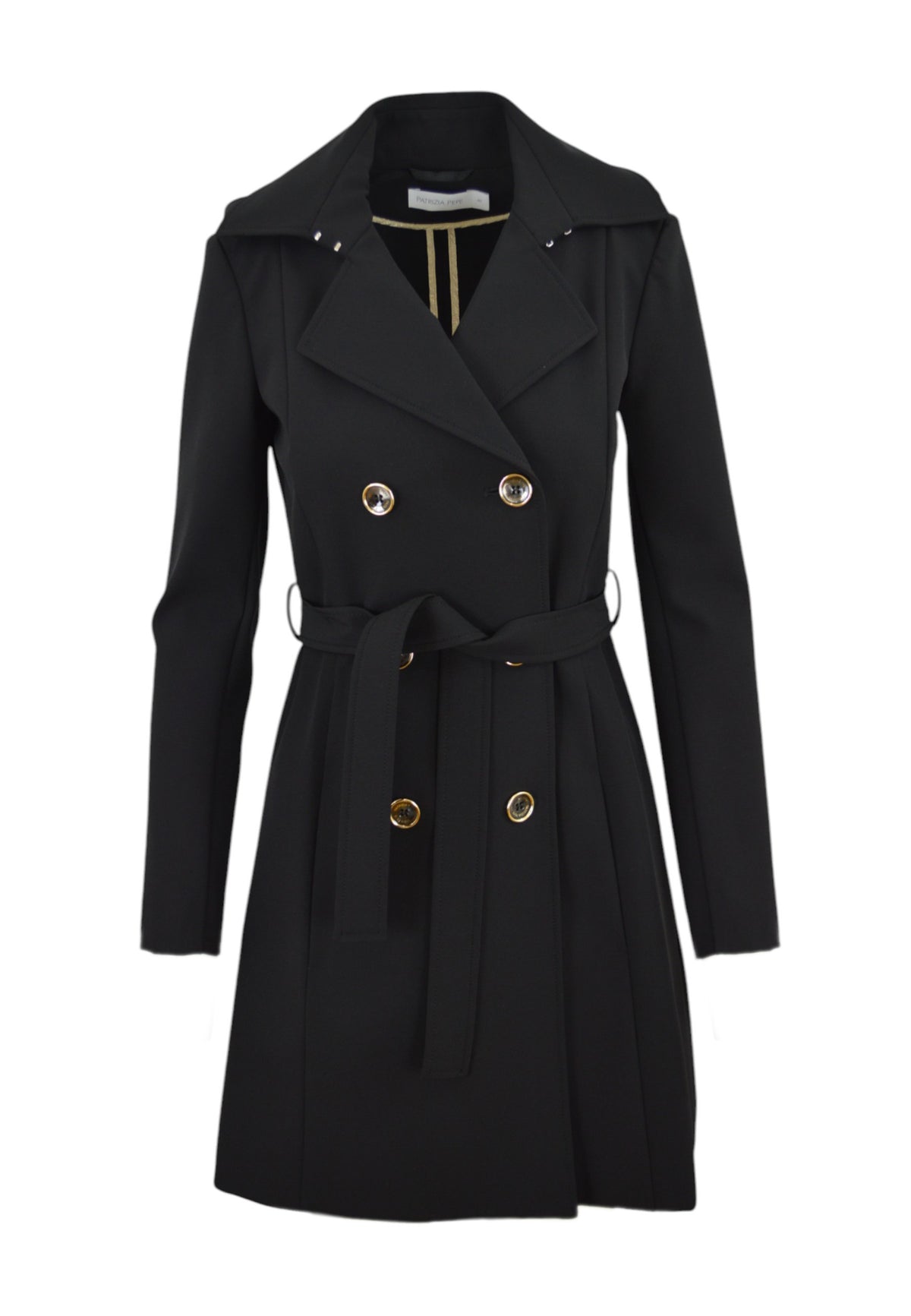 PATRIZIA PEPE Trench Nero CO0188A2AW