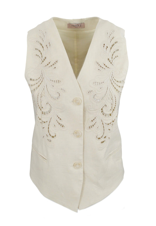 TWINSET Gilet Beige 251TP2161