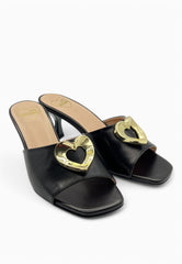 LOVE MOSCHINO Sabot Nero JA28445G0MIE