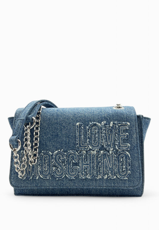 LOVE MOSCHINO Borsa Blu Denim JC4245PP0MKC