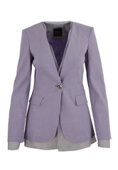 PINKO Giacca Lino GALLINA Viola 104674A2EE