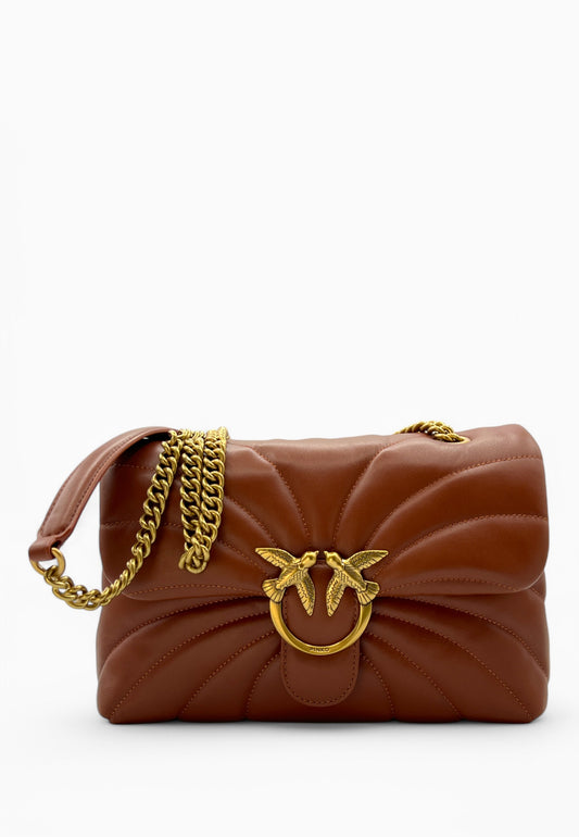 PINKO Borsa LOVE PUFF CLASSIC Marrone 100038A1EX