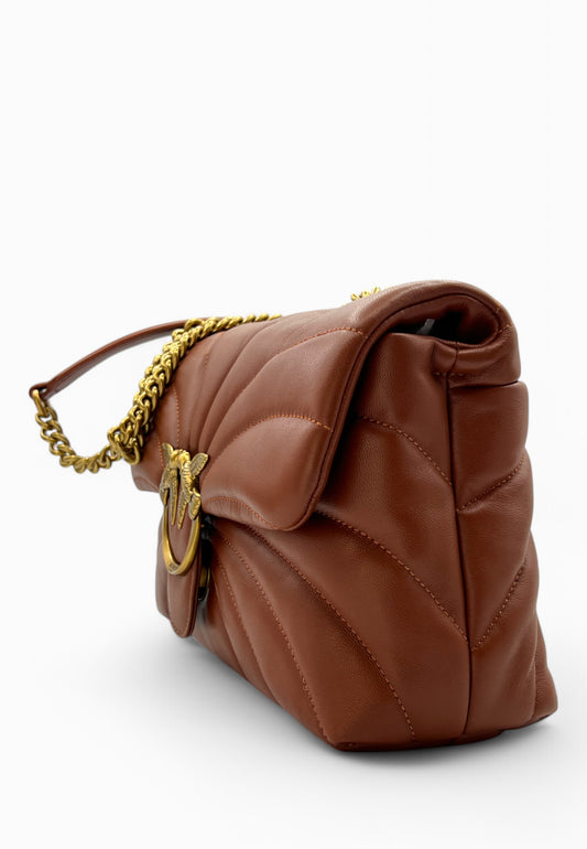PINKO Borsa LOVE PUFF CLASSIC Marrone 100038A1EX