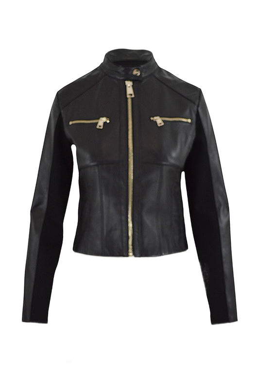 LIU-JO Giubbino Biker Nero CA5128P0379