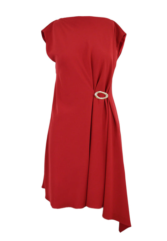 LIU-JO Abito Con Accessorio Rosso CA5321T1820