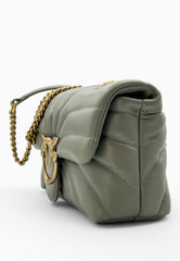 PINKO Borsa LOVE PUFF MINI Verde 100039A1EX