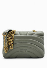 PINKO Borsa LOVE PUFF MINI Verde 100039A1EX