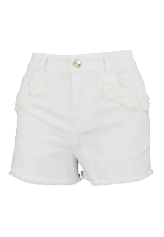 LIU-JO Shorts Bianco WA5460T4033