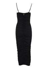 MICHAEL KORS Abito Fitted RUCHD Nero MS582MIH6J