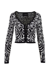 JOHN RICHMOND Cardigan RIORUBEN Nero RWP25187CDBUZ