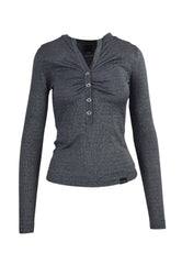 PINKO Maglia Costina SAFARI Blu 104651A2CQ