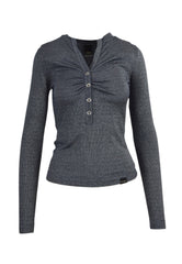 PINKO Maglia Costina SAFARI Blu 104651A2CQ