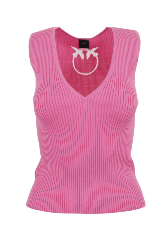 PINKO Top Seta AGNER Rosa 104808A1KW