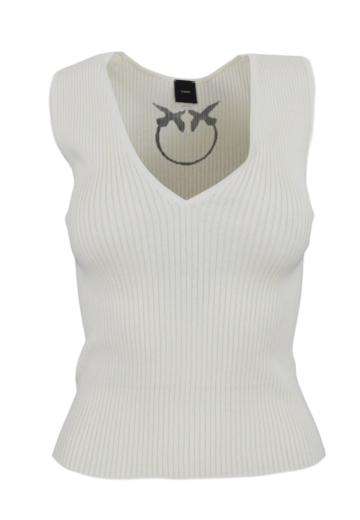 PINKO Top Seta AGNER Bianco 104808A1KW