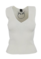 PINKO Top Seta AGNER Bianco 104808A1KW