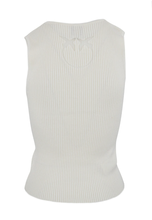PINKO Top Seta AGNER Bianco 104808A1KW