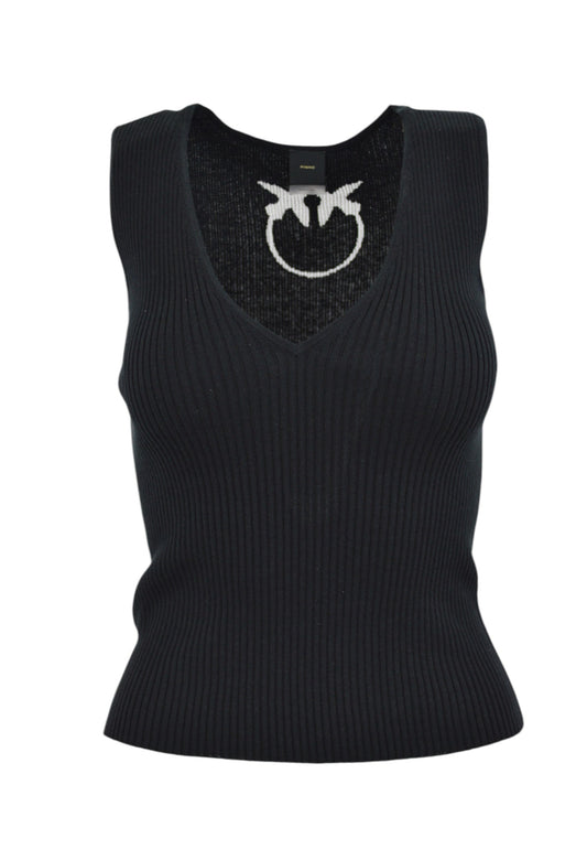 PINKO Top Seta AGNER Nero 104808A1KW